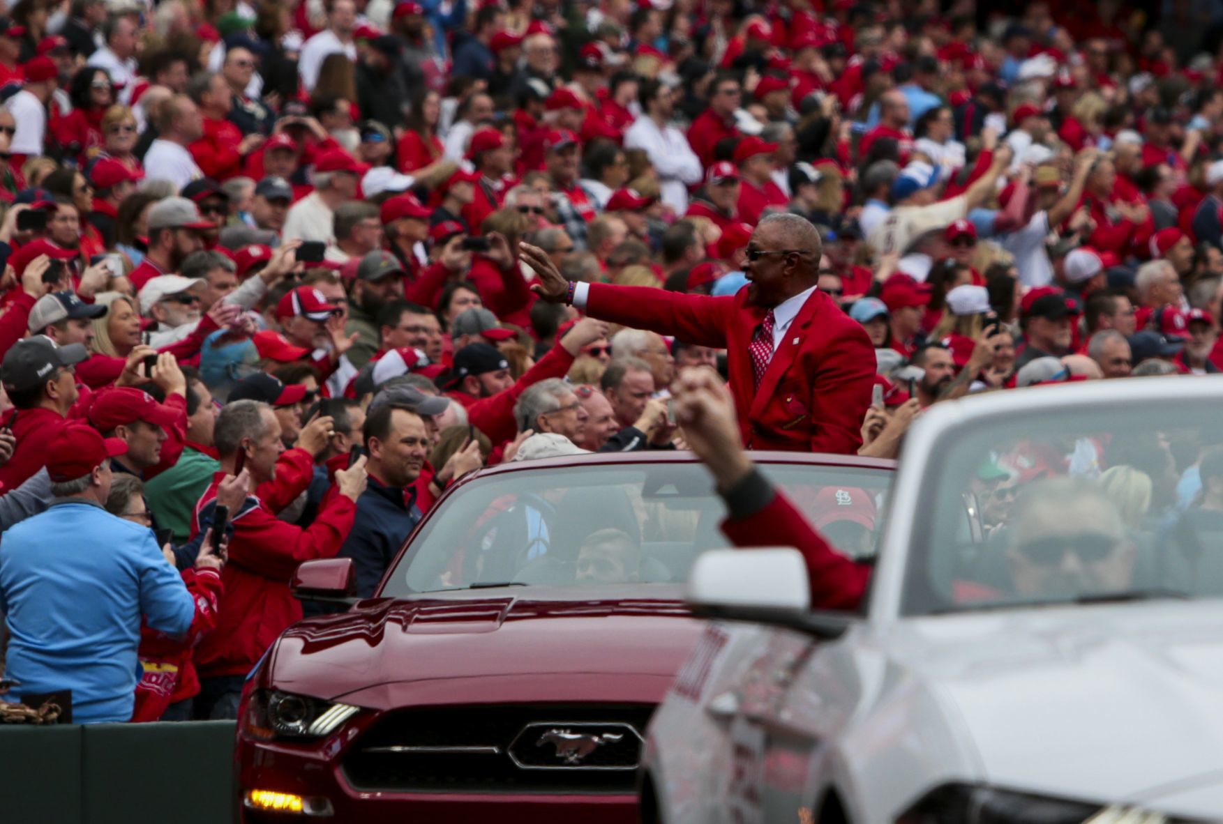 Opening Day at Busch Stadium